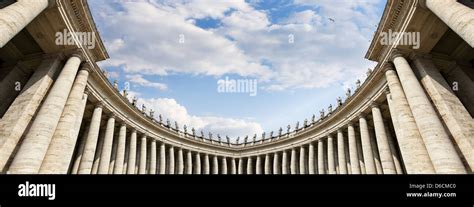 Colonnades Stock Photo Alamy