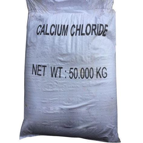 Bio Tech Grade Calcium Chloride Dihydrate IP 25 Kg Packaging Type