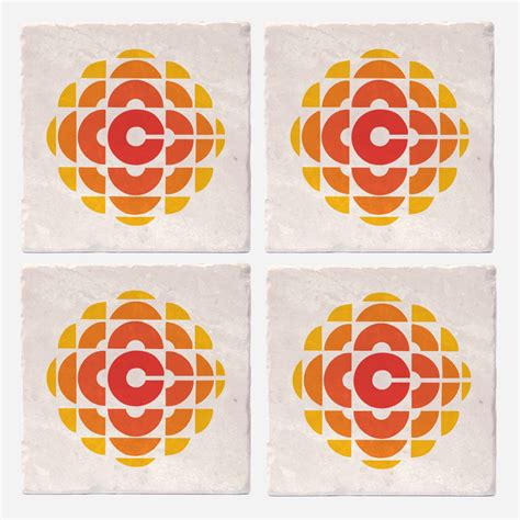 CBC Retro Gem - 1974-1986 Logo Coaster – Versatile Coasters