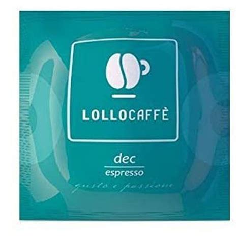 box cialde caffè lollo miscela decaffeinato 150 pz