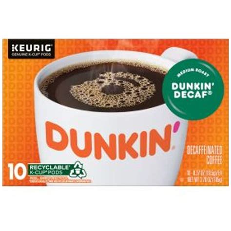 Dunkin' Donuts Decaf Coffee K-Cup Pods Decaf Original | Walgreens