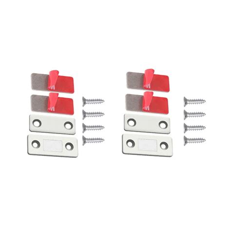 Tuplbcv 2 Set Door Catch With Adhesive Cabinet Magnets Door Catch