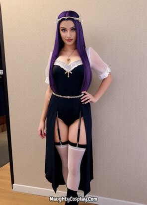 AI Cosplay Girls Ai Nude Photos Full Body Cosplay Girls In Stockings Priest Ai