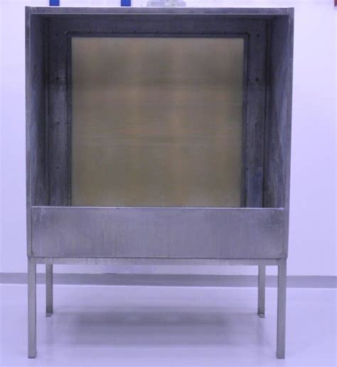 Backlit Stainless Steel Washout Booth DigitSmith