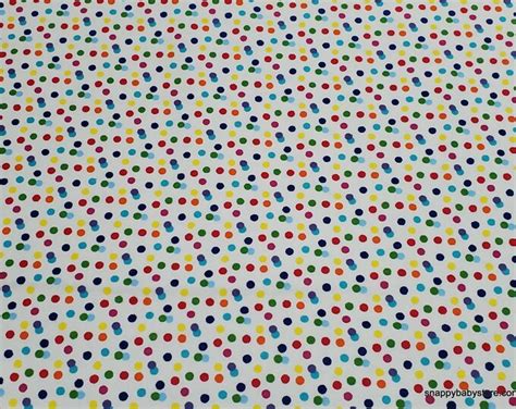 Flannel Fabric Confetti Dot Multi By The Yard 100 Cotton Flannel Etsy