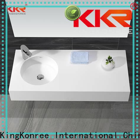 Fancy Wall Mounted Sink Brackets Customized For Home Kingkonree