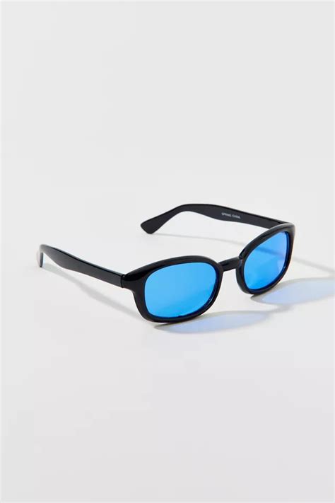 Urban Renewal Vintage ‘90s Blue Sunglasses Urban Outfitters