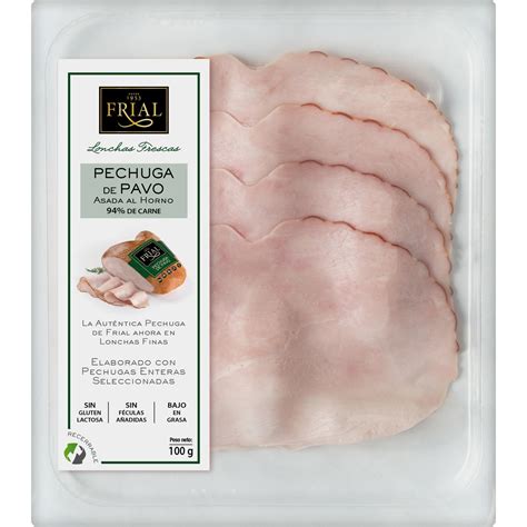 Comprar Pechuga De Pavo Asada Al Horno En Lonchas Finas Sin Gluten Sin