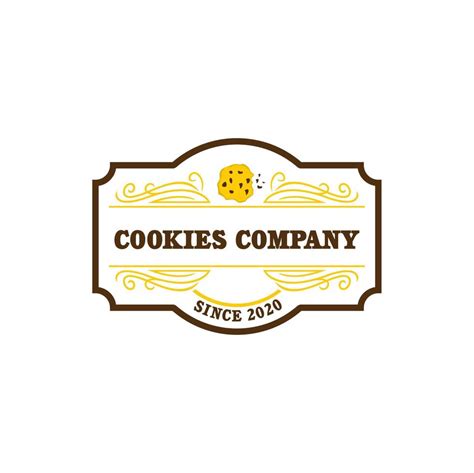 COOKIES COMPANY LOGO , BAKERY LOGO 5377235 Vector Art at Vecteezy