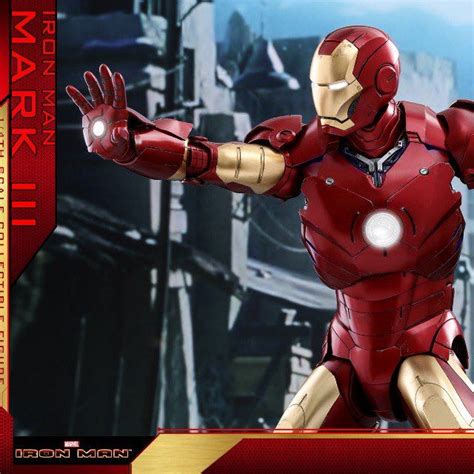 Hot Toys Qs012 Iron Man 1 4 Scale Mark Iii Mk3 Deluxe Version Preorder Hobbies And Toys Toys