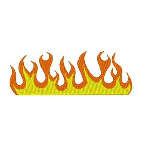 Qbix Flame Stencil Flames Stencil Fire Stencil A5 Size Reusable Kids