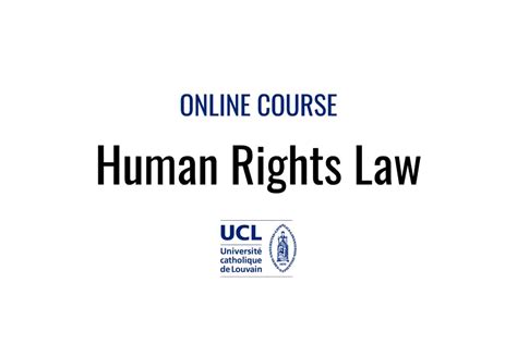 International Human Rights Law Human Rights Careers