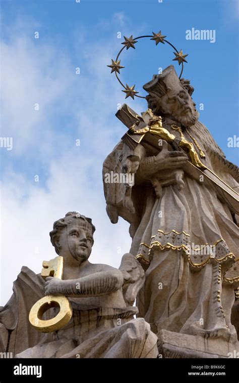 Statue Of St John Nepomuk In The Old Market Square Stary Rynek Poznan