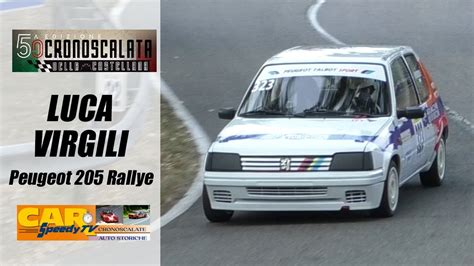 Orvieto La Castellana 2023 Luca Virgili Peugeot 205 Rallye YouTube