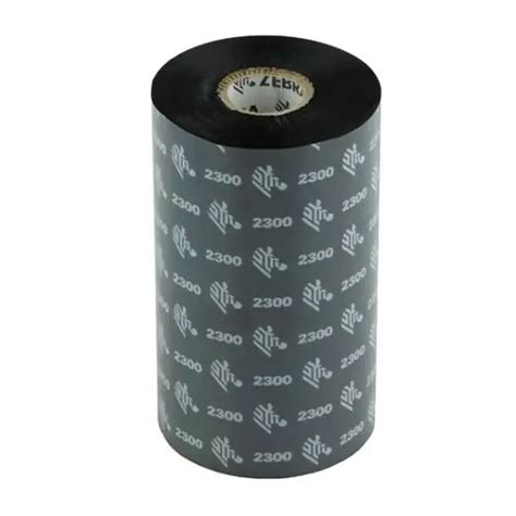 Zebra Wax Ribbon 60mmx450m 1600 Economy Wax 25mm Core Unit Sales Is