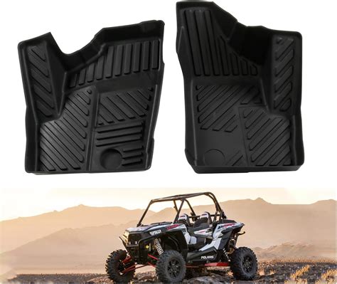 A And Utv Pro Front Floor Mats For Rzr All Weather Floor