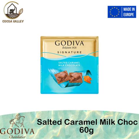 Godiva Signature Salted Caramel Milk Chocolate 60g Lazada