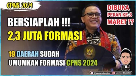 Cara Mudah Cek Formasi Cpns Dan Pppk 2024 Di Ssacn Secara Online