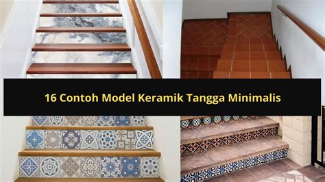 16 Contoh Model Keramik Tangga Minimalis YouTube