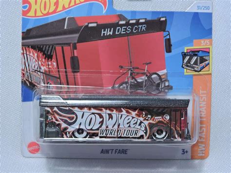 Models Hot Wheels Ain T Fare Bus Red Treasure Hunt For Sale In Parys Id