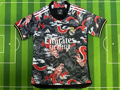 2425 Real Madrid Dragon Pattern Special Edition Fans 11 Quality
