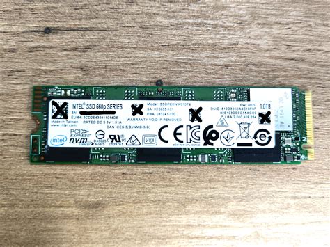 Intel 1tb nvme ssd, Computers & Tech, Parts & Accessories, Computer ...