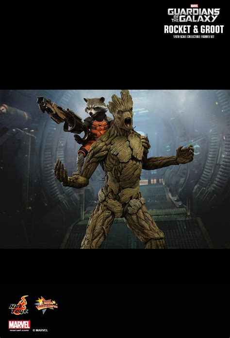 JualHotToys HOT TOYS Guardians Of The Galaxy ROCKET And GROOT MMS254