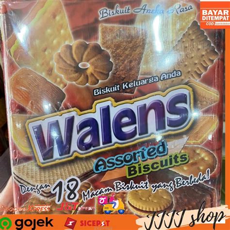 Jual Walens Assorted Biscuits Aneka Rasa Biskuit Cemilan Snack Shopee