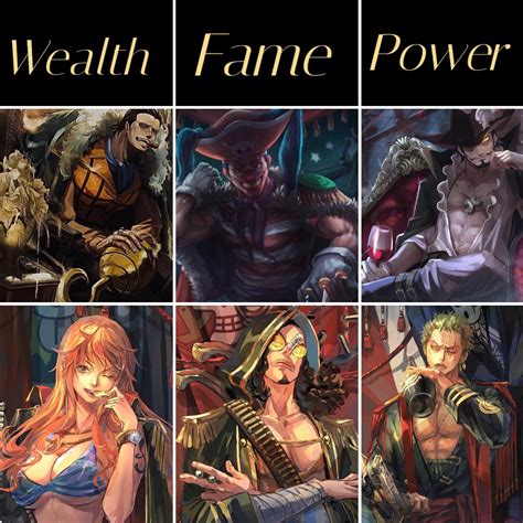 Wealth, Fame, Power | Final Matchups in the race to the One Piece : r