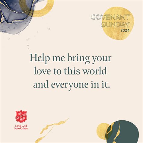 Covenant Sunday 2024 Resources Salvationist