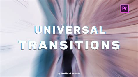 Transitions Universal Seamless Premiere Pro Presets Motion Array