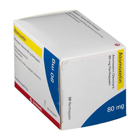 Atomoxetin Glenmark 80 Mg 56 St Mit Dem E Rezept Kaufen Shop Apotheke