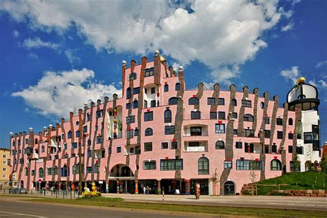 Grüne Zitadelle Green Citadel Magdeburg Germany Atlas Obscura