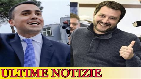 Salvini E Di Maio Verso Lintesa Youtube