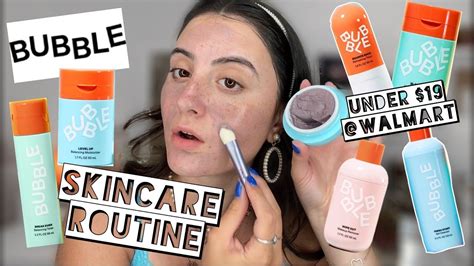 Bubble Skincare Routine And Review Teen Skincare Brand Now At Walmart