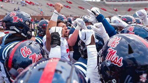 Ole Miss Rebels Football Reveals Date Kickoff Time For 2024 Grove Bowl