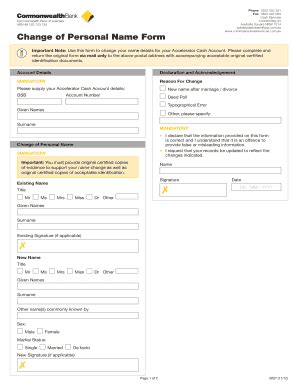 Fillable Online CommSec Adviser ServicesGeneral Enquiries Fax Email