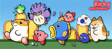 Kirby and Friends by CatchShiro on DeviantArt