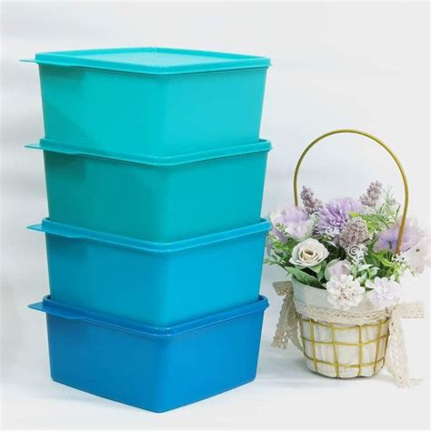 Types Tupperware Snack N Stack L Large Food Container Food