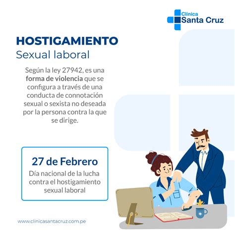 Hostigamiento Sexual Laboral Salud Ocupacional Clínica Santa Cruz