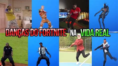 DanÇas Do Fortnite Na Vida Real Youtube