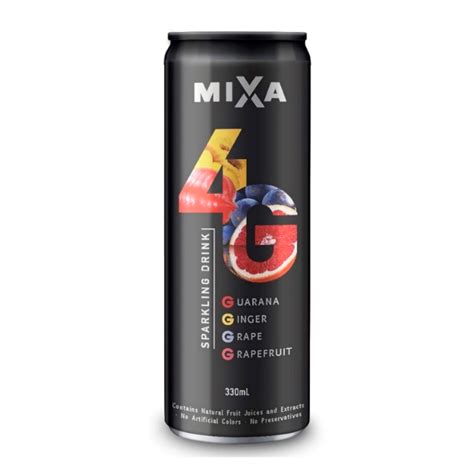 Mixa G Sparkling Drink Can