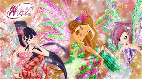 Tecna Musa Flora Sirenix Wallpaper Winx Club Fan Art The Best Porn