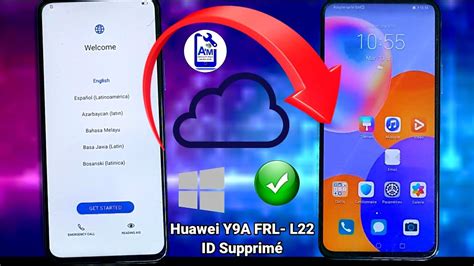 Huawei Y9A FRL L22 Huawei ID Remove YouTube