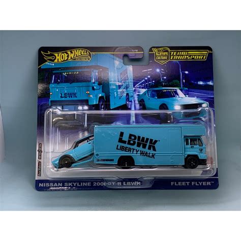 Hot Wheels 2024 Team Transport Mix 3 Nissan Skyline LBWK Fleet Plyer 69 Shopee Malaysia
