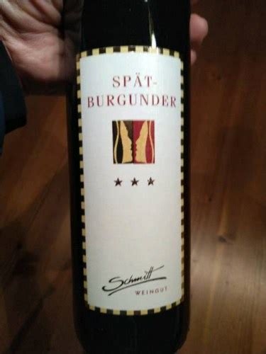 Weingut Schmitt Sp Tburgunder Vivino Us