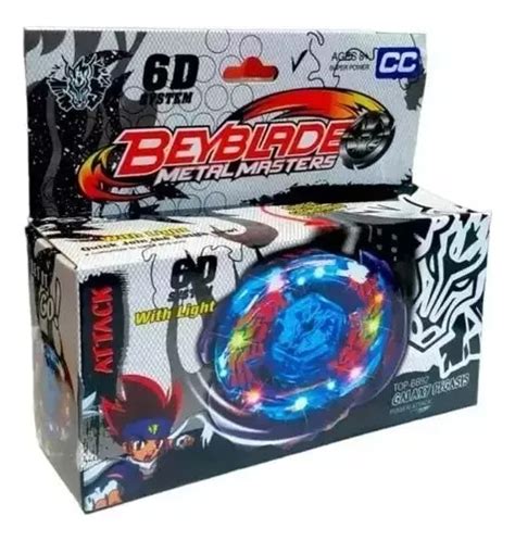 Beyblade Metal Master Trompo Con Luces Y Lanzador MercadoLibre