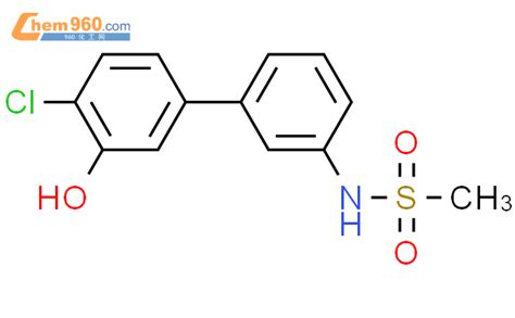 1262001 88 6n 3 4 Chloro 3 Hydroxyphenylphenyl Methanesulfonamide化学