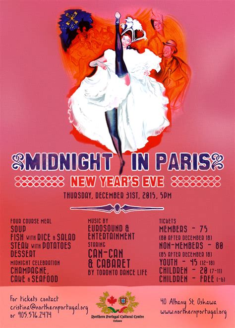 Midnight in Paris New Year's Eve Party | NPCC