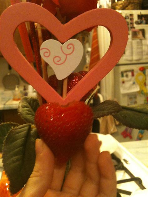 It S A Strawberry In The Shape Of A Heart Strawberry Strawberry